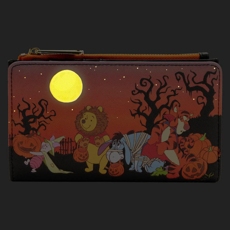 Loungefly WINNIE THE POOH HALLoween Geldbörse, Orange, Geldbörse mit Schnappverschluss Einheitsgröss