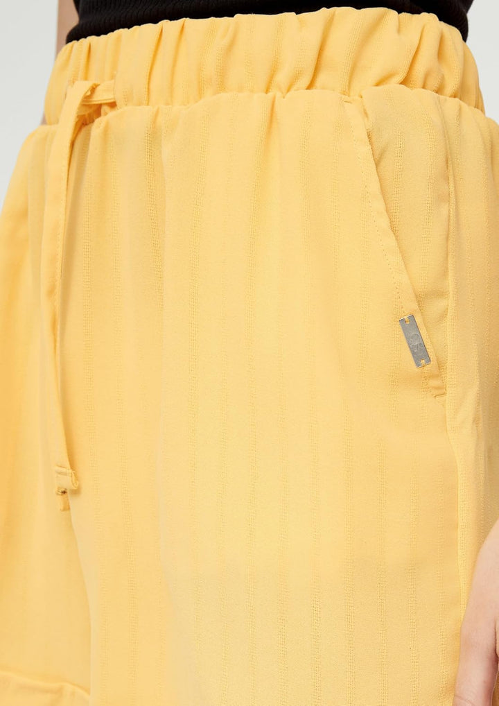 QS Regular: Shorts im sportiven Look 32 Gelb, 32 Gelb