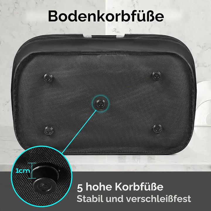 Chumix 25L Einkaufskorb Faltbar, Picknickkorb, Mutti Korb, Haushalts-tragekorb, Lieblingskorb mit Al