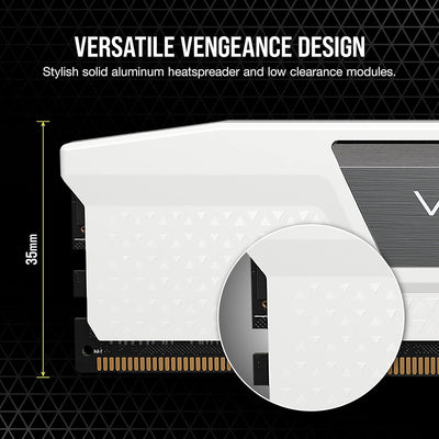 CORSAIR Vengeance DDR5 RAM 32GB (2x16GB) 6000MHz CL36 Intel XMP iCUE-Kompatibler Computerspeicher -