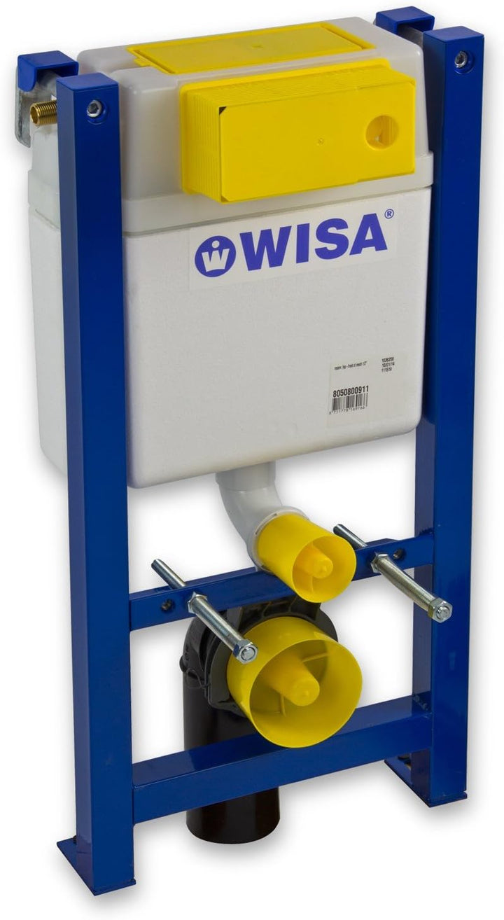 WC-Vorwandelement WISA XT kurze Bauhöhe BH 83 cm Bedienung von oben oder von vorne