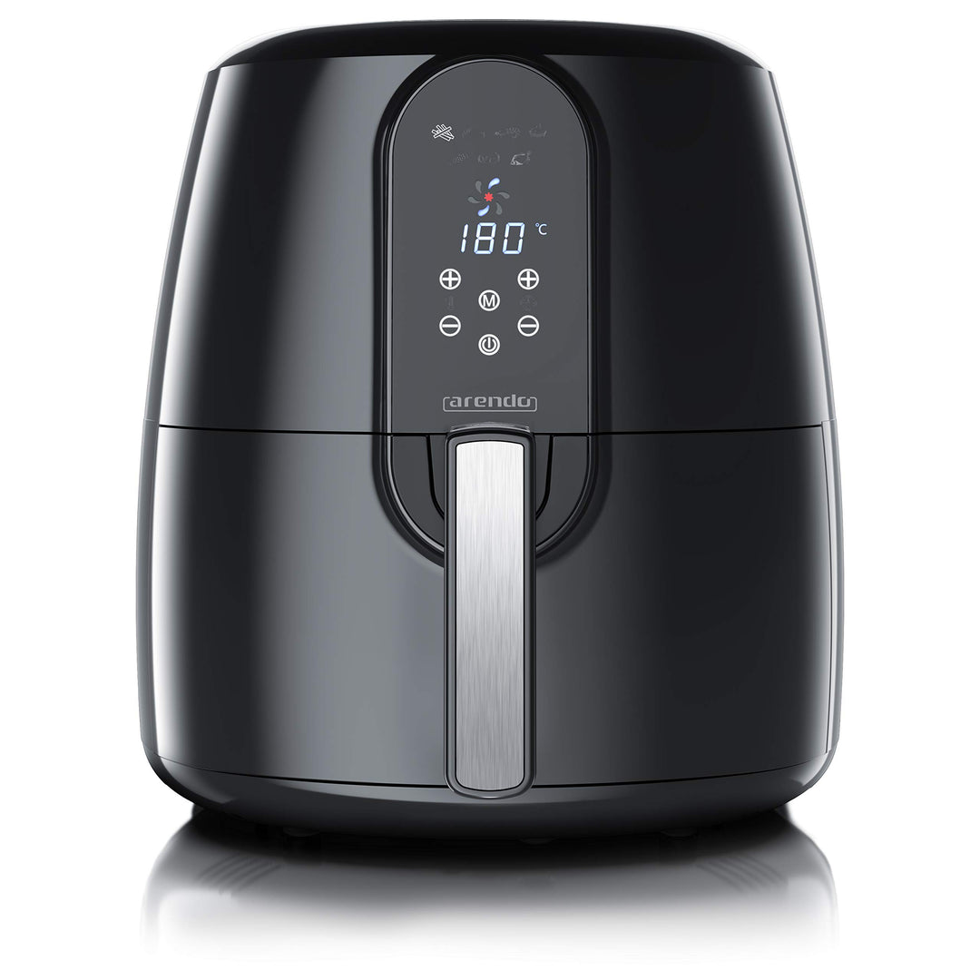 Arendo - Heissluftfritteuse XXL 5 Liter - Airfryer - Frittieren ohne Öl - Fritteuse mit 1800W - bis