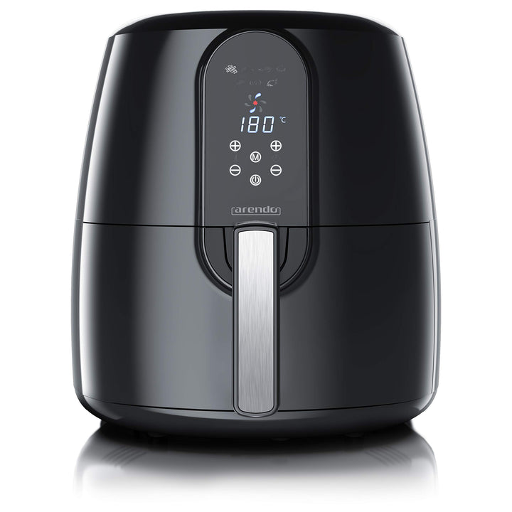 Arendo - Heissluftfritteuse XXL 5 Liter - Airfryer - Frittieren ohne Öl - Fritteuse mit 1800W - bis