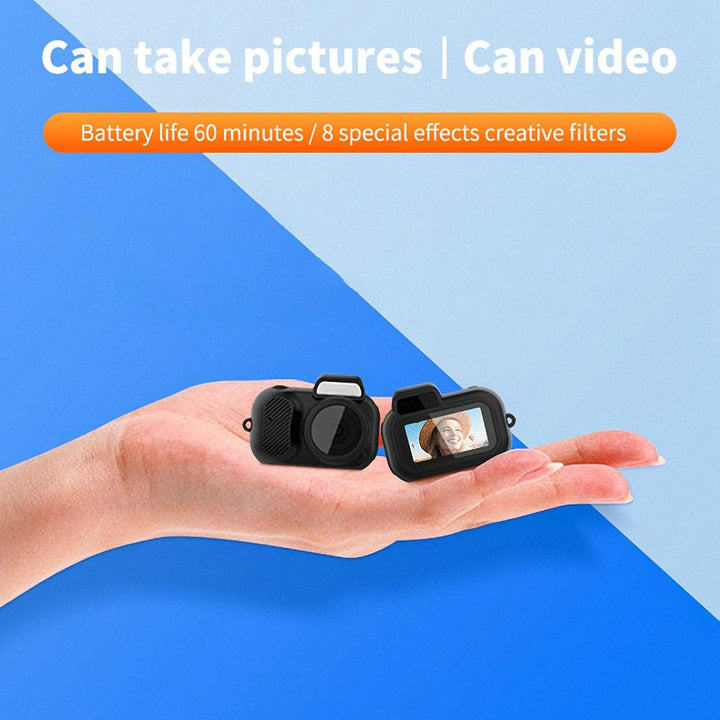 Kamera Schlüsselanhänger, 1080P-Videorecorder, mit 0,96-Zoll-Bildschirm, Fotografie-Geschenke, Winzi