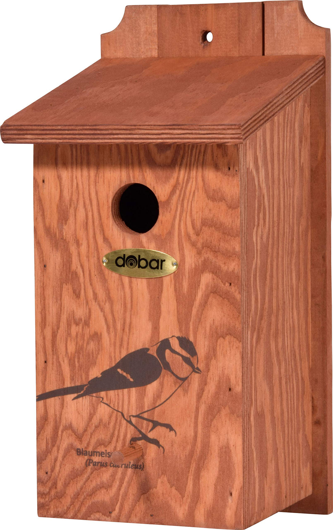 dobar® green label 22363FSCe Nistkasten "Blaumeise" - Meisenkasten aus Holz - Nisthilfe für Wildvöge