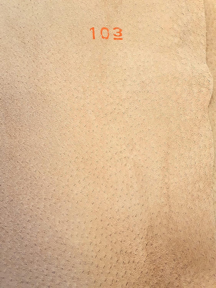 Zerimar Extra grosses Leder | Naturleder | Leder-Patchwork zum Basteln | Leder für Handwerker | Patc