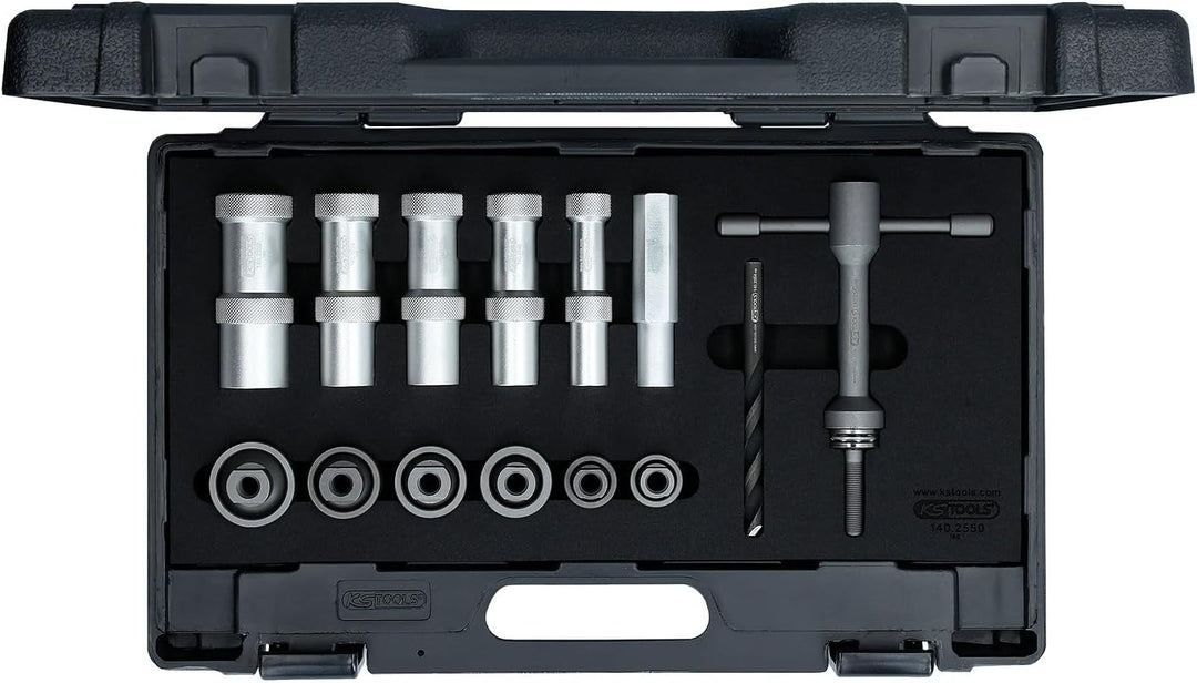 KS Tools 140.2550 Lochstanzen-Satz für PDC-Sensoren, 20-tlg