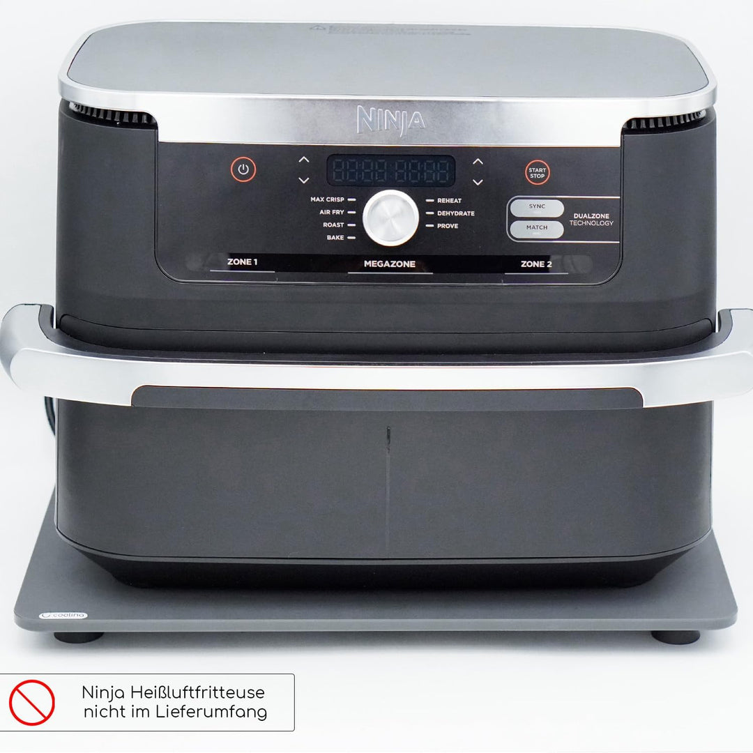 Premium Gleitbrett Gleiter Slider für Ninja Heissluftfritteuse Foodi Flexdrawer 10,4l AF500EU (anthr