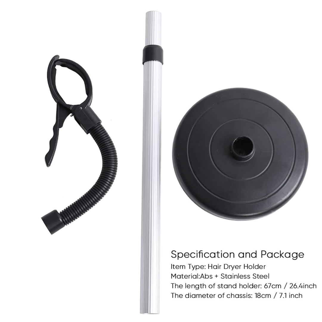 Haartrocknerhalter Haartrockner Stylingständer Haartrocknerhalter Bodenständer Freihändig Höhenverst