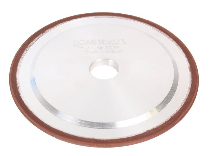 GARDINGER Diamant-Schleifscheibe für Sägekettenschärfgeräte 145 x 3,2 x 22 mm (Diamantscheibe Schlei