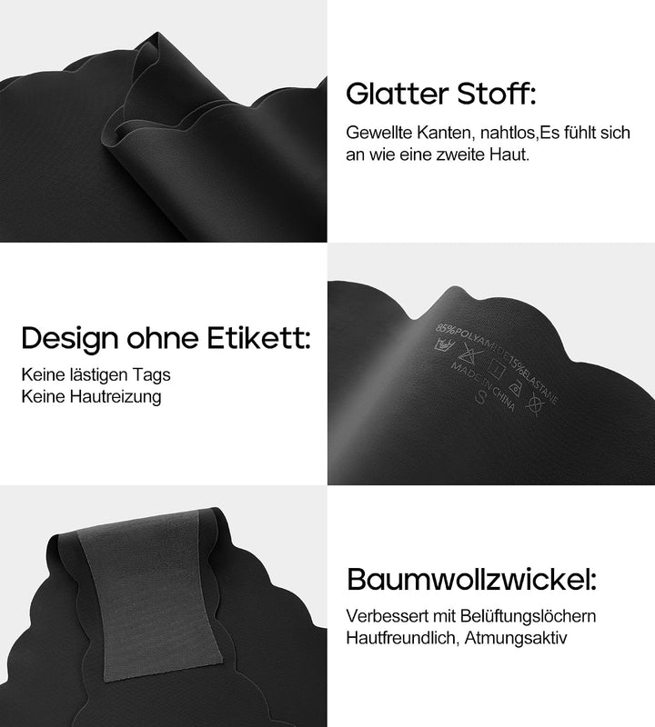 SHARICCA Damen Unterwäsche Nahtlos Slips Stretch Hipster Brazilian Slips Unsichtbar Weich Höschen Pa