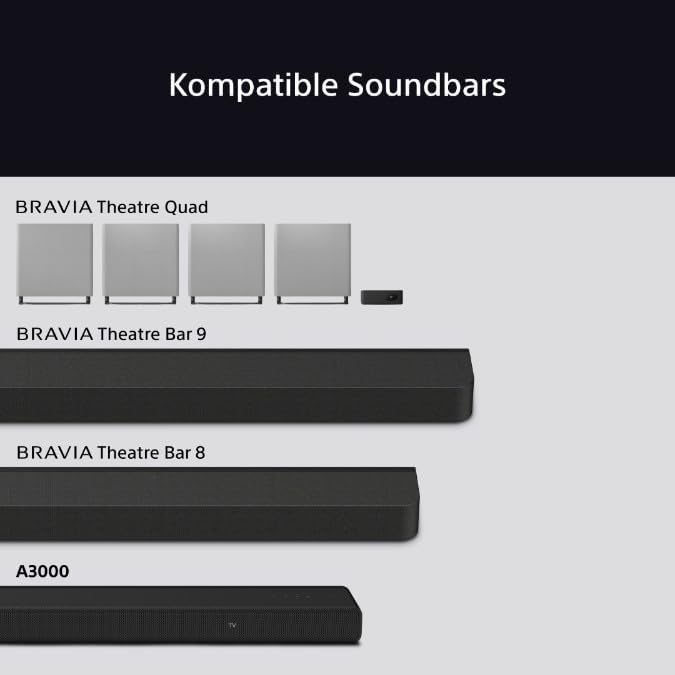 Sony BRAVIA Theatre Sub 7 kabelloser Subwoofer – 100 W tiefer Bass | einfache Installation und Steue
