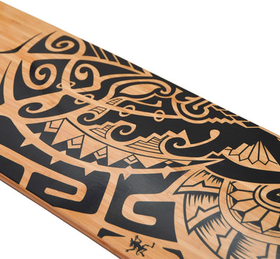 Apollo Longboard, Komplettboard mit High Speed ABEC Kugellagern, Drop Through, Freeride, Skaten, Cru