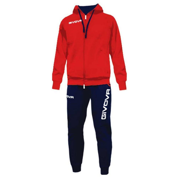 Givova Anzug King Overall XL rot/blau, XL rot/blau