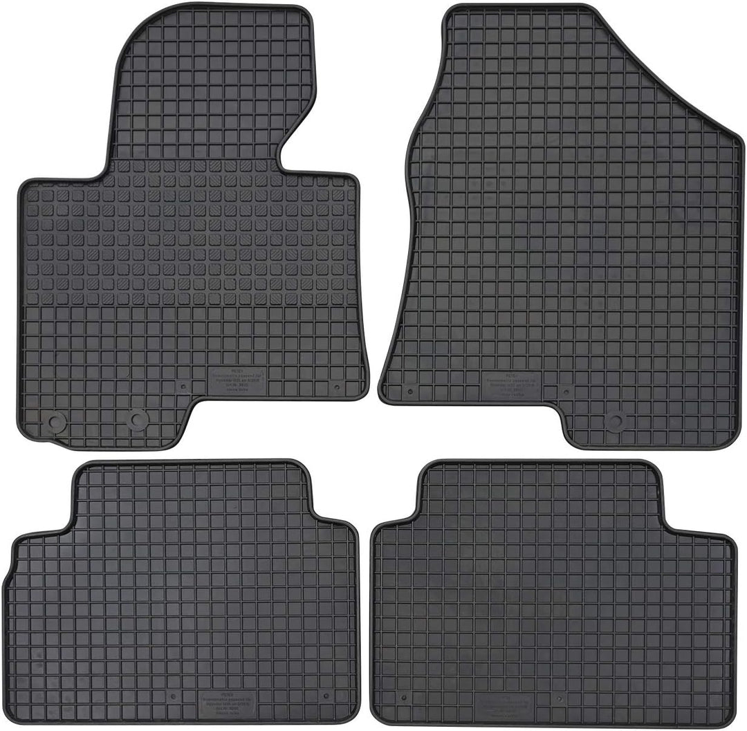 PETEX Gummimatten passend für iX35 ab 03/2010-06/2015 Fussmatten schwarz 4-teilig