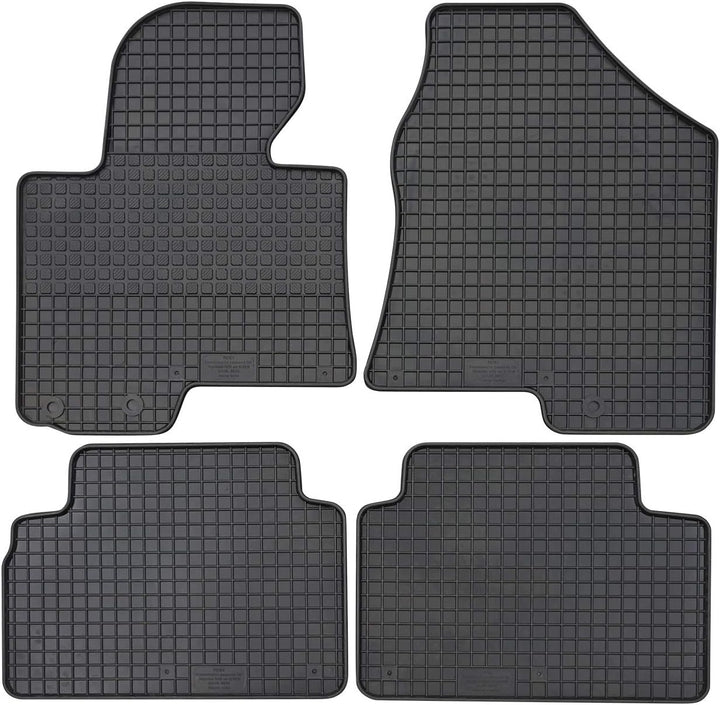PETEX Gummimatten passend für iX35 ab 03/2010-06/2015 Fussmatten schwarz 4-teilig