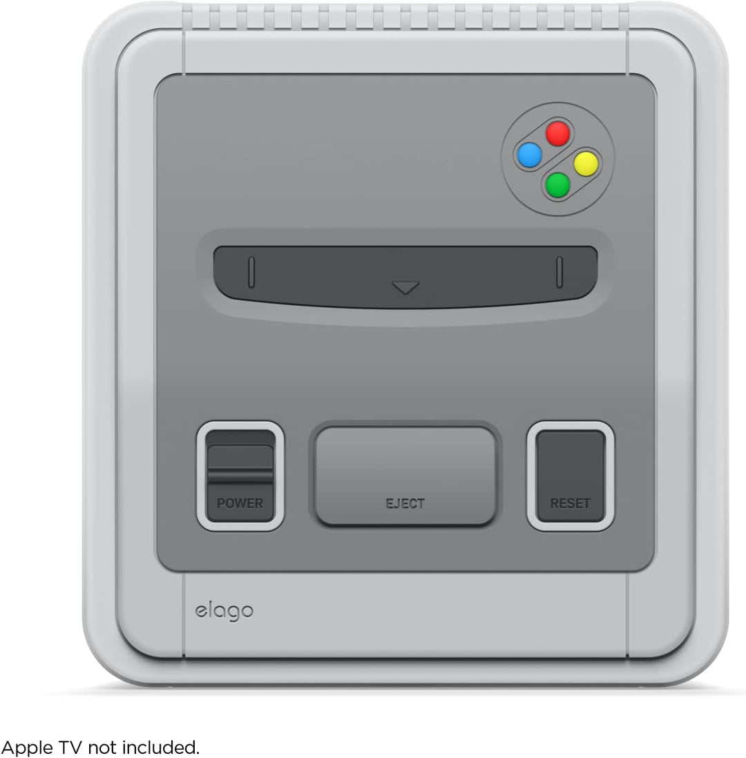 elago T4 Case Hülle Kompatibel mit Apple TV 4K 3. Generation (2022) - Mit IR Sensor Ausschnitt und L