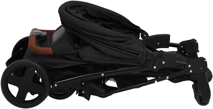vidaXL Kinderwagen 2-in-1 Klappbar Kombikinderwagen Kinder Baby Buggy Sportwagen Reisebuggy Babywage