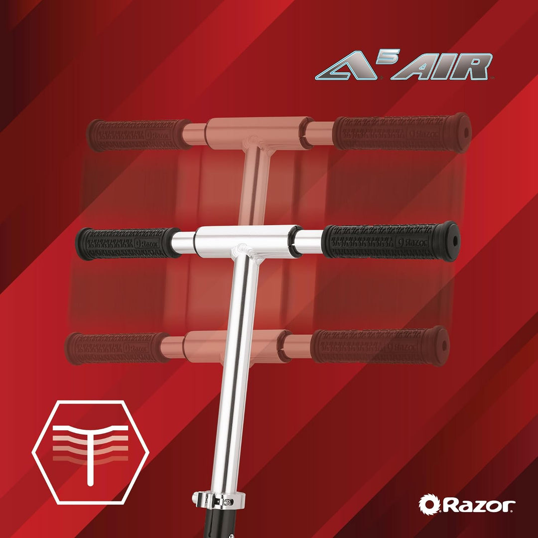 Razor Age 8+ A5 Air Kick Scooter, schwarz