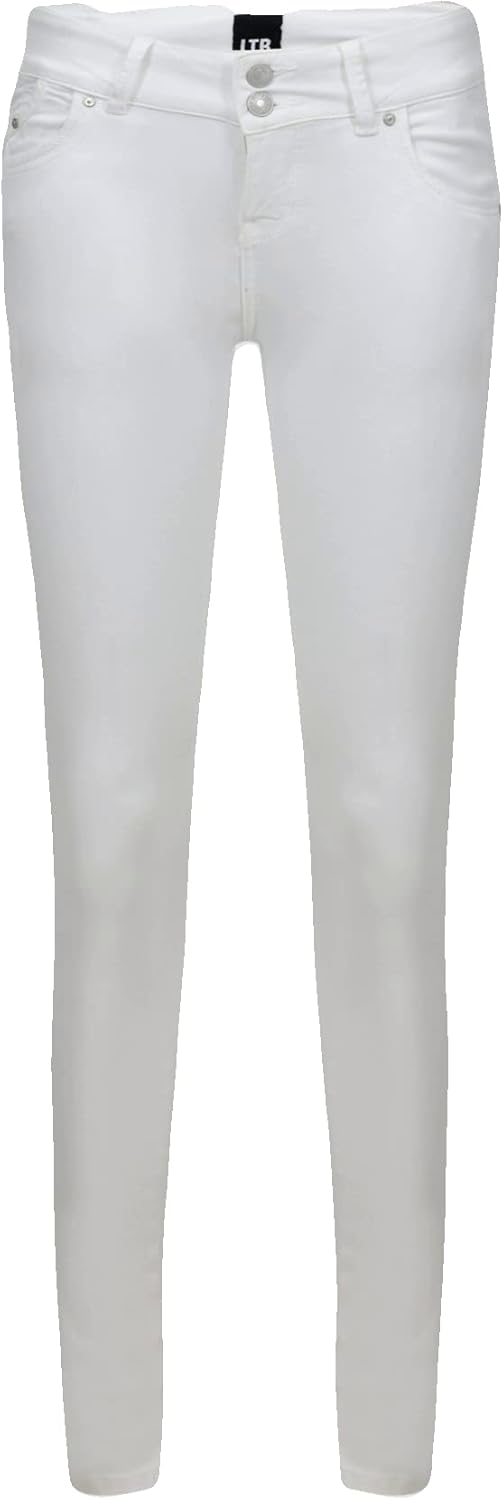 LTB Damen Jeans Molly M 24W / 30L White 100, 24W / 30L White 100