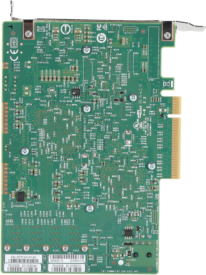 HBA-Karte SAS-Controller, 9300 16I HBA-Karte, 12 Gbit/s SATA SAS 16 Ports HBA-Controllerkarte, für W