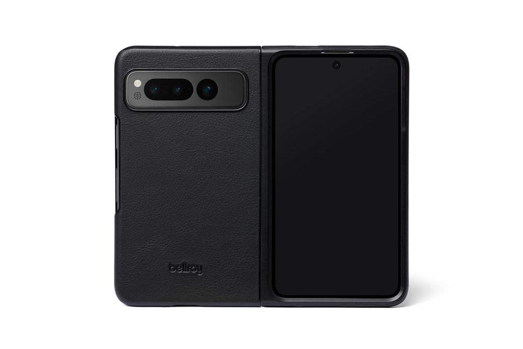 Bellroy Leather Case für Pixel Fold - Black, Black