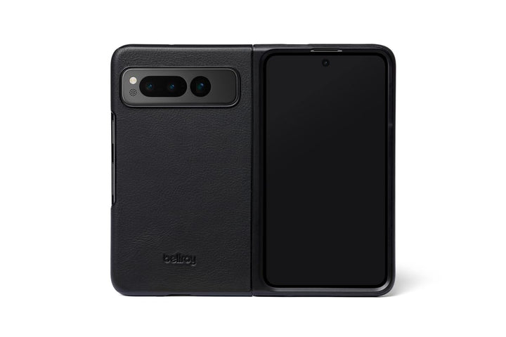 Bellroy Leather Case für Pixel Fold - Black, Black