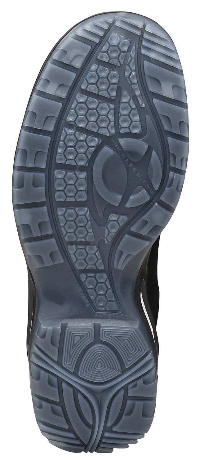 ELTEN Sicherheitsschuhe Miles Mid ESD S3, Damen und Herren, Leder, Kunststoffkappe (Leichter als Sta