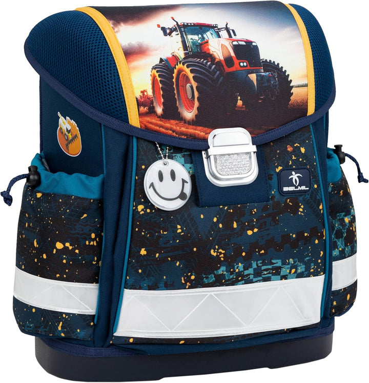 Belmil Classy Schulranzen Set 4 - teilig (403-13/AG/S) Tractron, Tractron