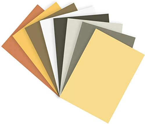 Clairefontaine 96011C Packung (mit 5 Zeichenbögen Pastelmat, 50 x 70 cm, 360 g, ideal für Trockentec