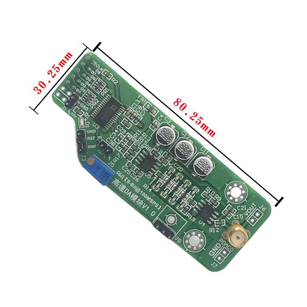 DA module parallel AD9708 digital to analog conversion FPGA board