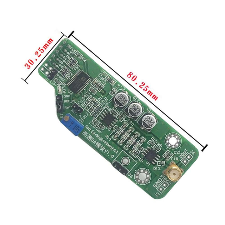DA module parallel AD9708 digital to analog conversion FPGA board