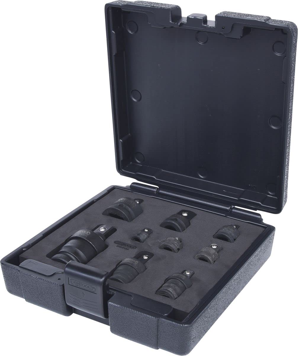 KS Tools 515.0100 Kraft-Vergrösserungs- und Reduzieradapter-Satz, 9-tlg.
