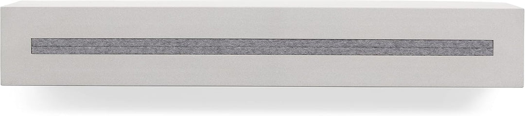 Schlüsselbrett mit Ablage aus Beton Light Edition 33x6x5 cm, Schlüsselboard Wand, Schlüsselaufbewahr