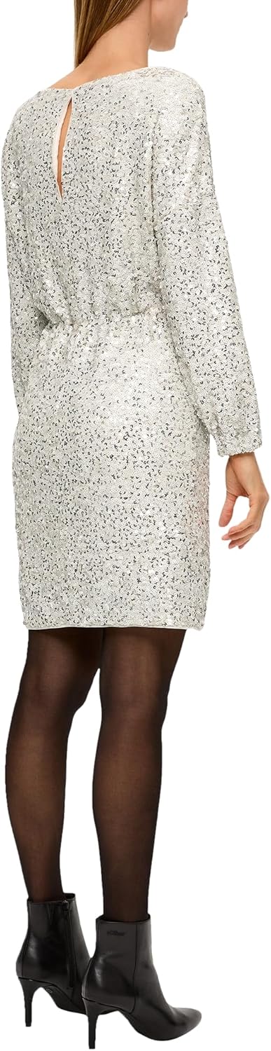 s.Oliver Elegantes Paillettenkleid 38 0700, 38 0700