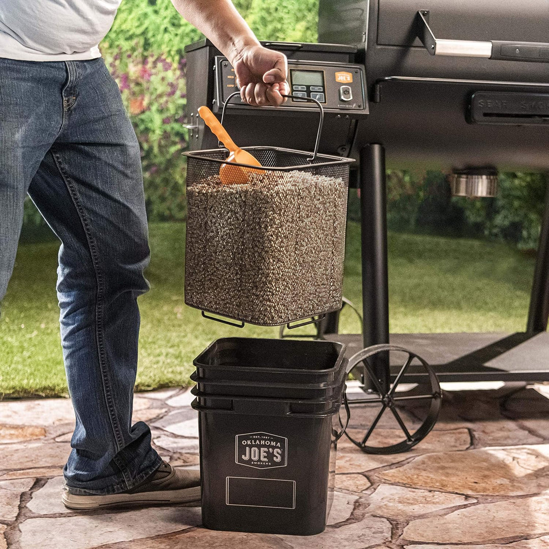 Oklahoma Joe's 5159038W01 Pellet-Eimer-Set, Schwarz, Pellet-Eimer-Set