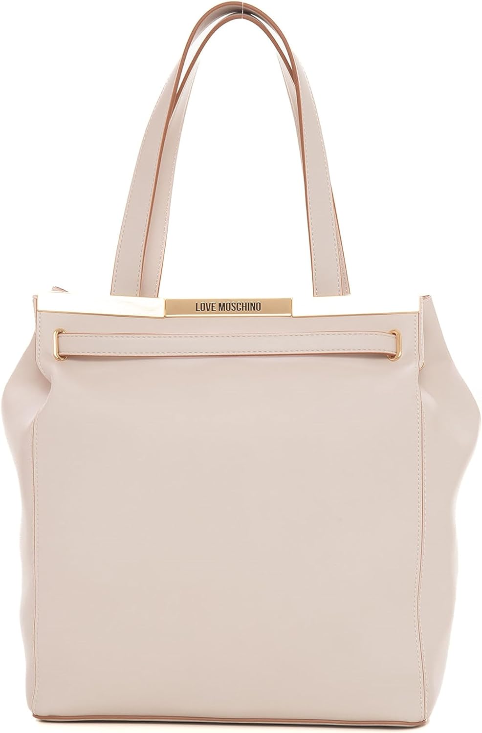 Love Moschino Women's Jc4323pp0gkf0 Shoulder Bag, 30X27X17 Ecru, Ecru