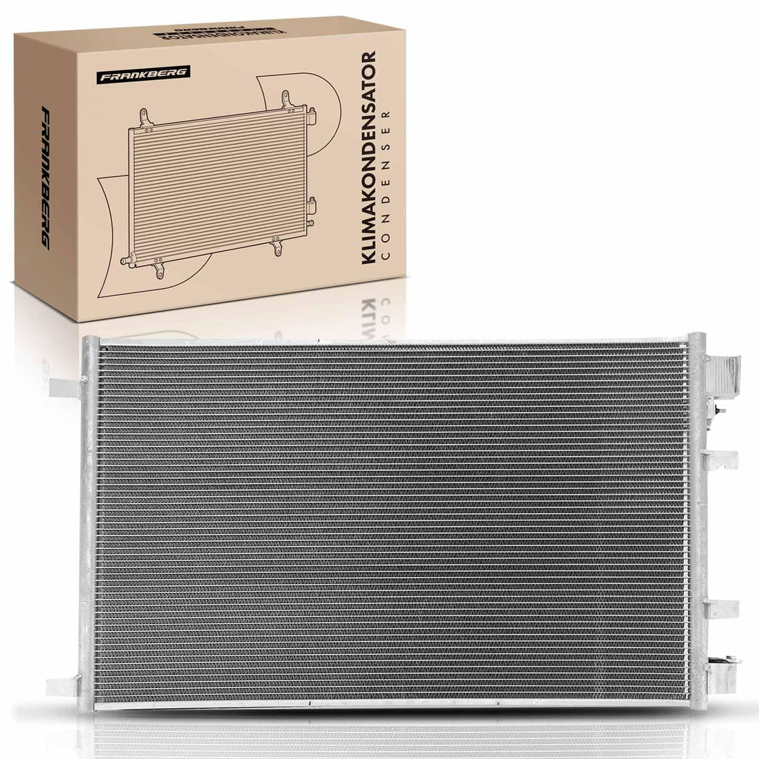 Frankberg Kondensator Klimaanlage ohne Trockner Kompatibel mit Qashqai +2 I J10 JJ10E NJ10 1.5 dCi D