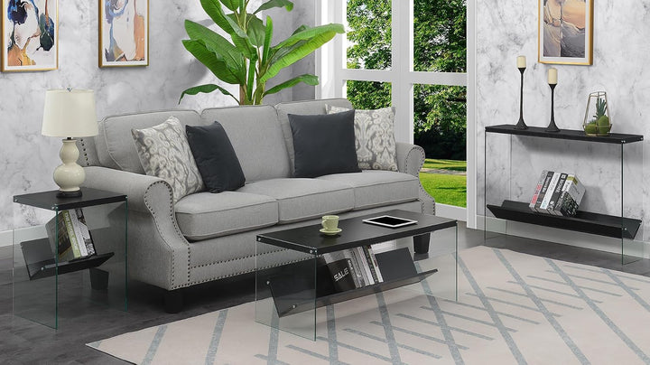 Convenience Concepts SoHo Modern Living Aufbewahrungsregal, moderner Couchtisch für Familienzimmer,