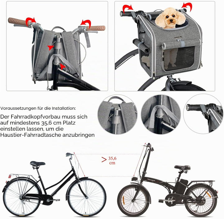 FAHRRADTRÄGER FÜR Hund