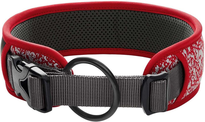 HUNTER Halsung Divo Reflect S, rot/grau Rot S, Rot S