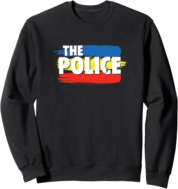 THE POLICE THREE STRIPES LOGO Sweatshirt