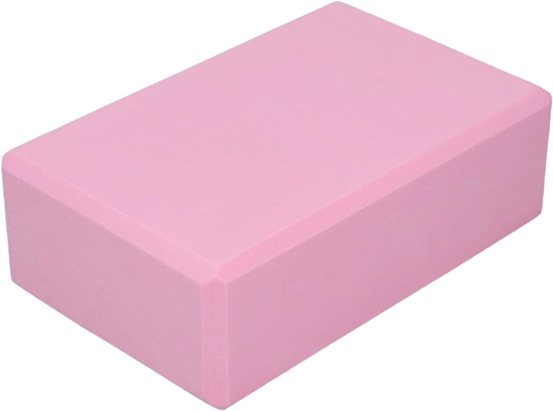 Schaumstoff-Yoga-Blöcke, rosa Schaumstoff, rosa Yoga-Block, 2 Stück, sichere Unterstützung für Medit