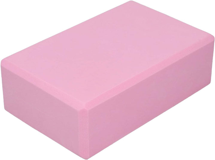 Schaumstoff-Yoga-Blöcke, rosa Schaumstoff, rosa Yoga-Block, 2 Stück, sichere Unterstützung für Medit