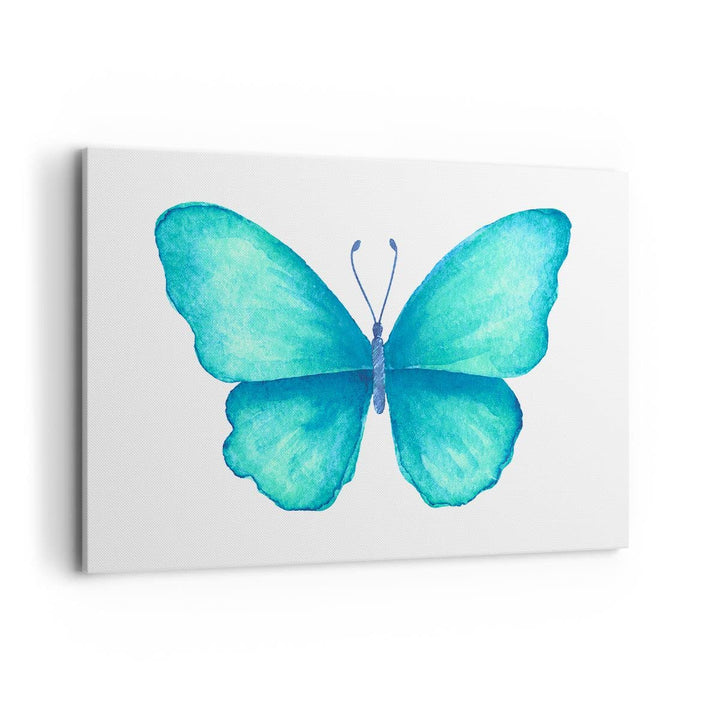 Bilder auf Leinwand 100x70cm Leinwandbild Schmetterlinge Fliegen Kindheit Sommer Gross Wanddeko Bild