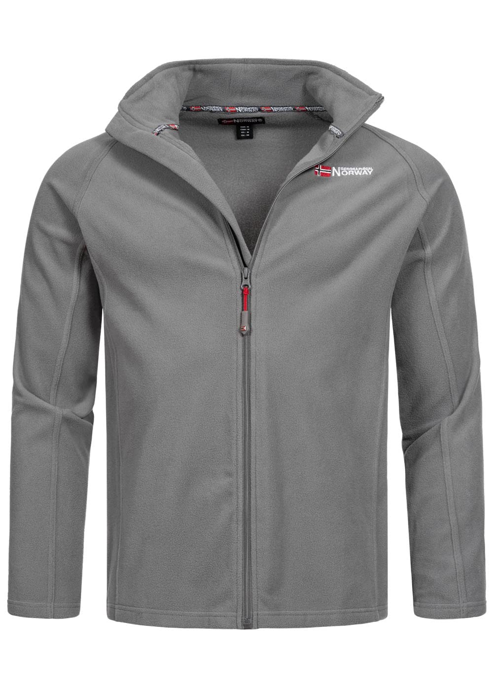 Geographical Norway Fleece für Herren Tug Grau L, Grau L