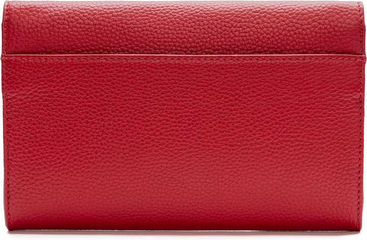 Lazarotti Bologna Leder Handtasche Damen | abnehm- & längenverstellbarer Schulterriemen | mittelgros