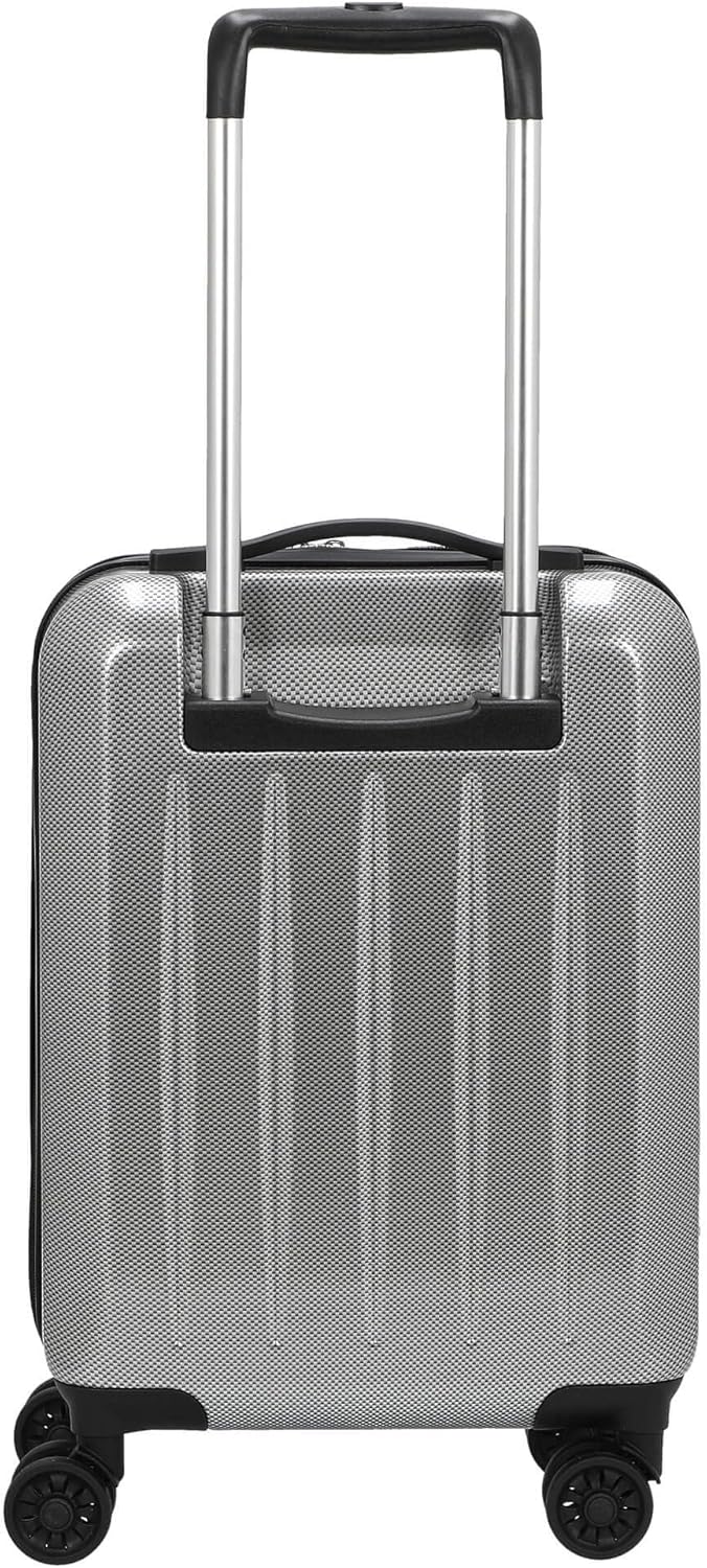 CHECK.IN London 2.0 4-Rad Kabinentrolley 55cm silber