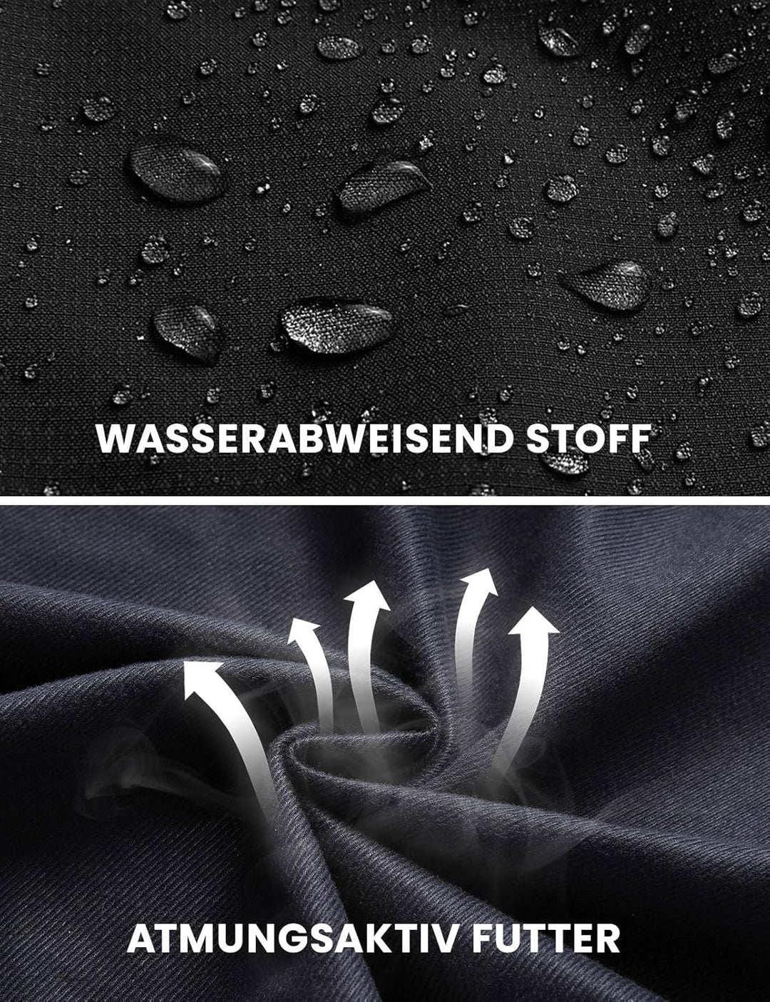 donhobo Damen Wanderjacke Outdoor Jacke Leichte Übergangsjacke Winddichte Jacke Wasserdicht Regenjac