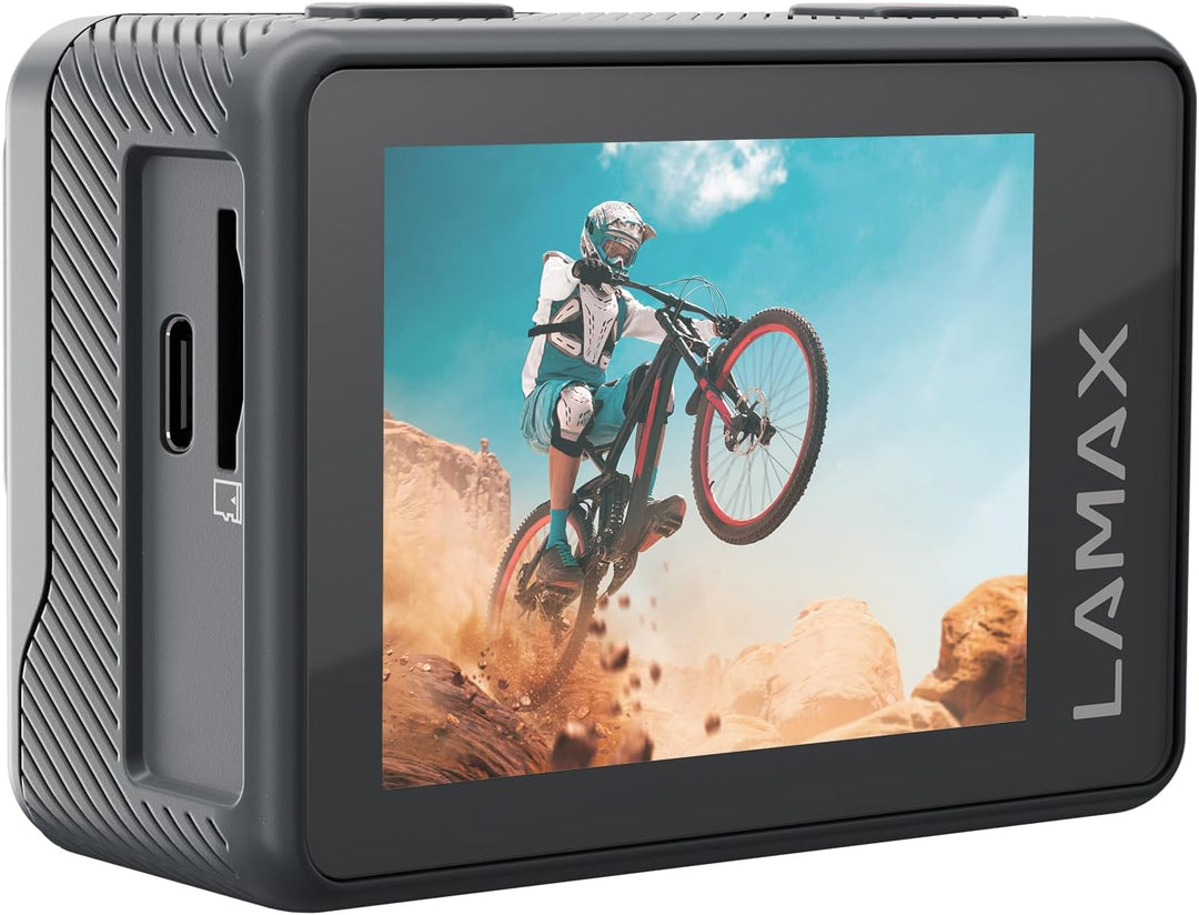 Lamax X5.2 Actionkamera mit echtem 4K bei 30 FPS, flüssigem Full HD bei 60 FPS, MAX-sanfter elektron